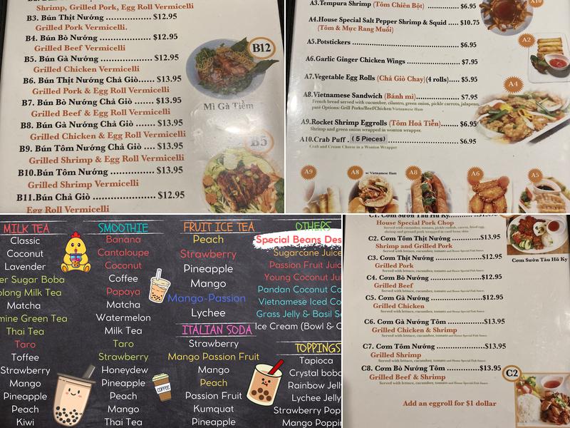 Pho Keizer Menu