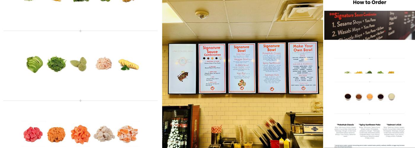 PokeHub Menu