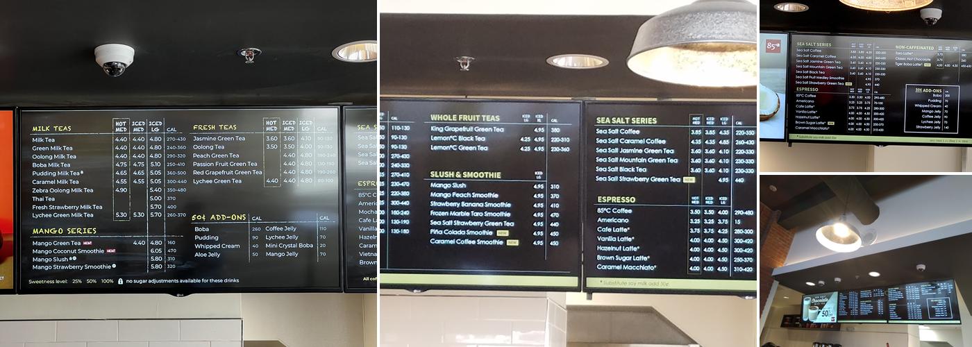 85C Bakery Cafe - International District Menu