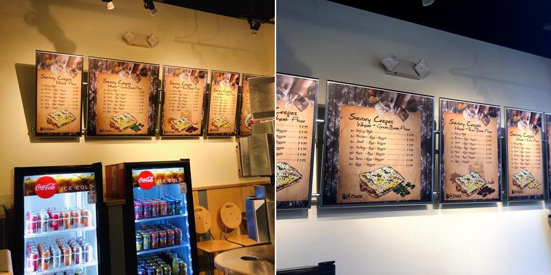 BC Zhang Savory Chinese Crepes Menu