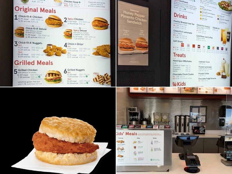 Chick-fil-A Menu