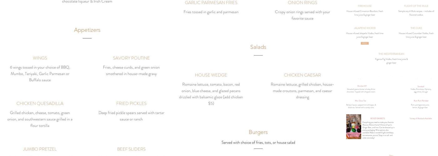 The Mule Menu