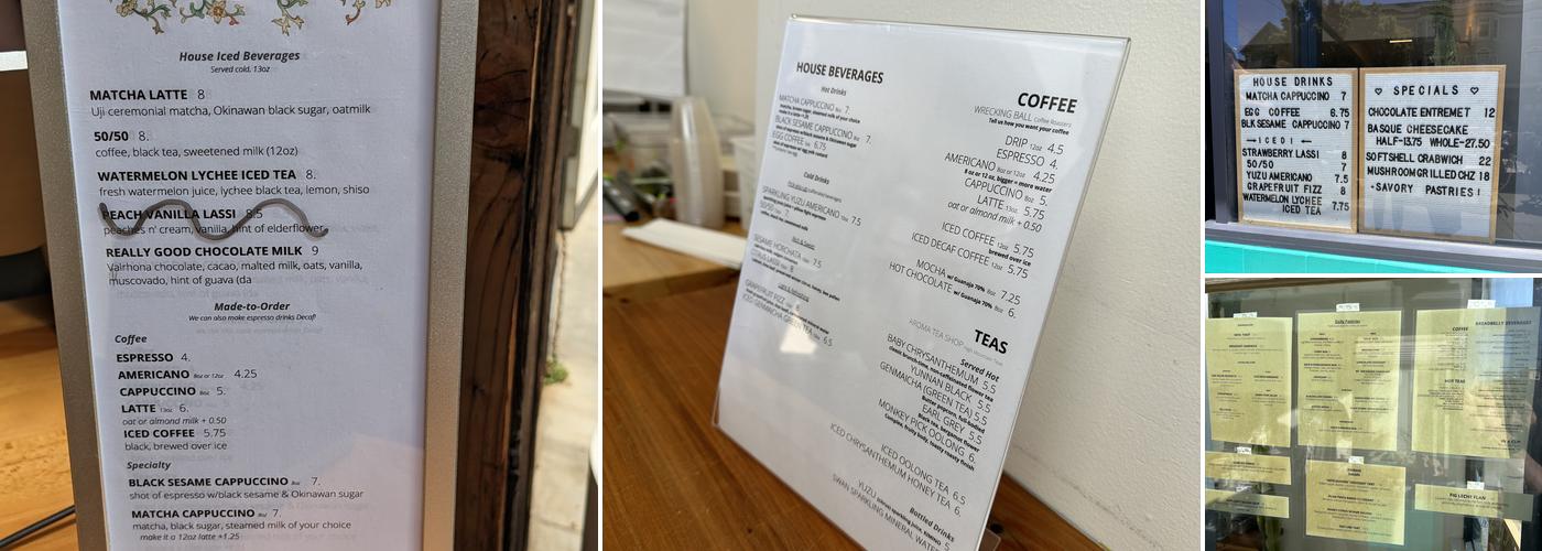 Breadbelly Menu