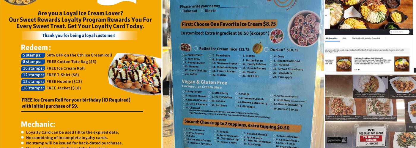 Roll & Bowl Menu