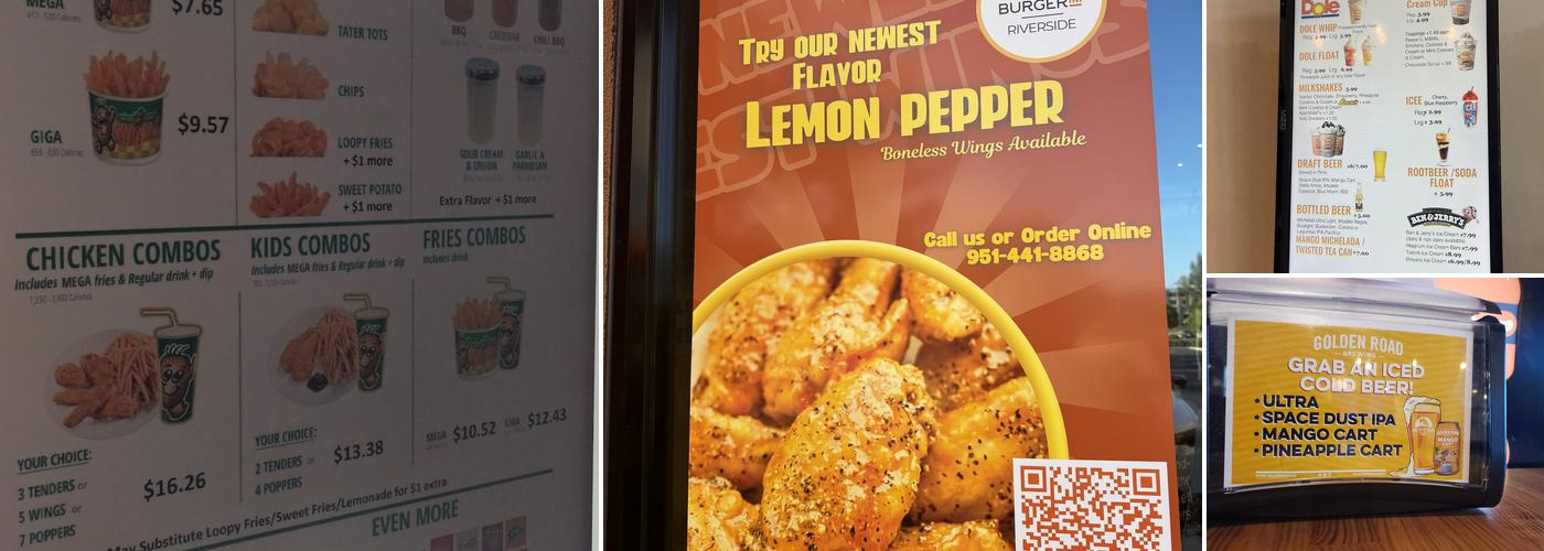 BurgerIM Menu