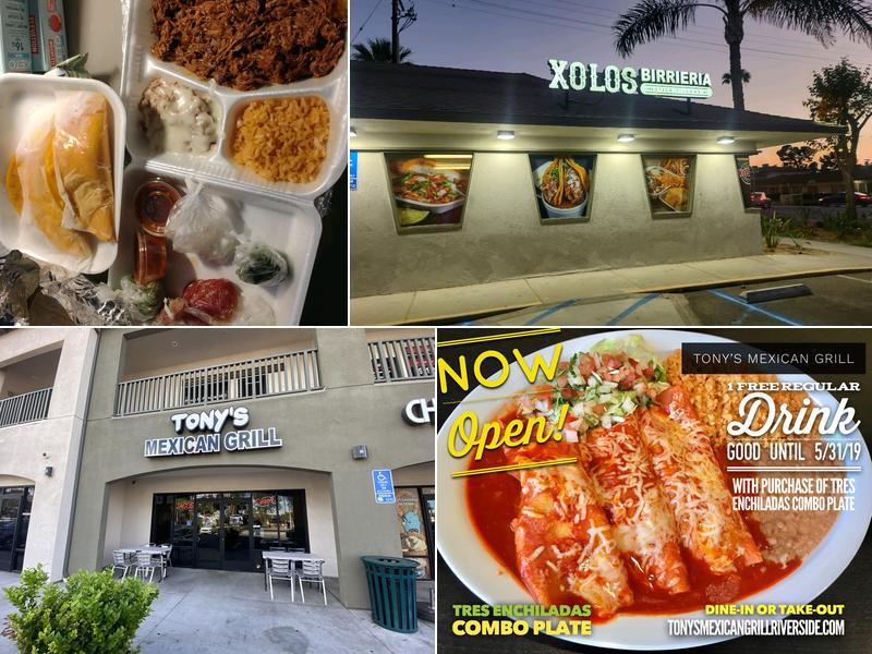 Tony's Mexican Grill Riverside