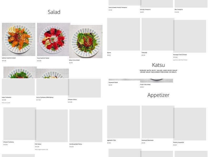 Hako Menu
