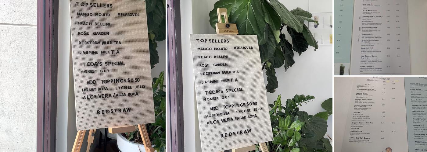 Redstraw Menu