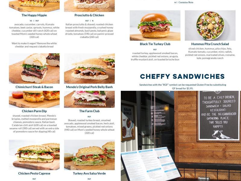 Mendocino Farms Menu