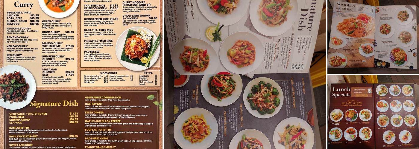 Koon Thai Kitchen Menu