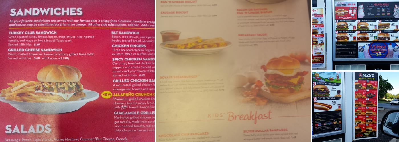 Steak 'n Shake Menu