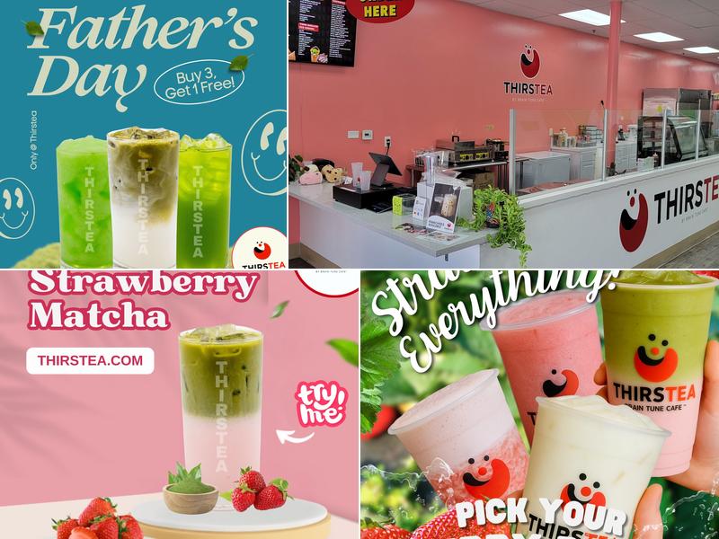 ThirsTea - Boba, Rolled Ice Cream