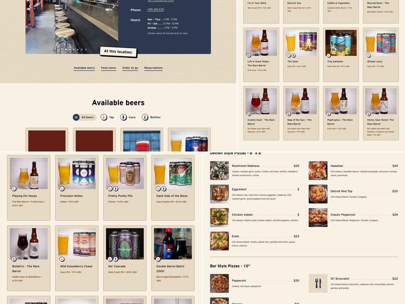 Cellarmaker House of Pizza - SF Menu