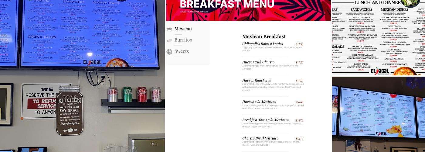 El Jacal Mexican grill Menu