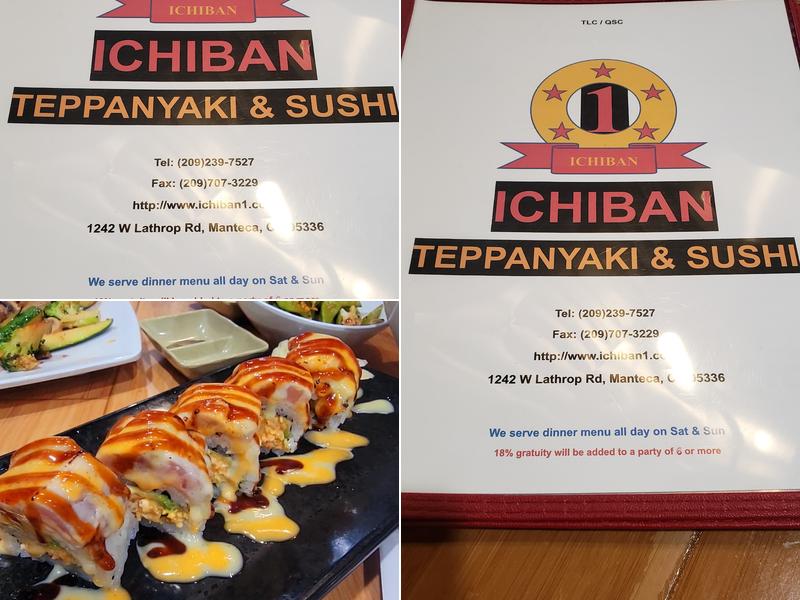 Ichiban Teppanyaki & Sushi Menu