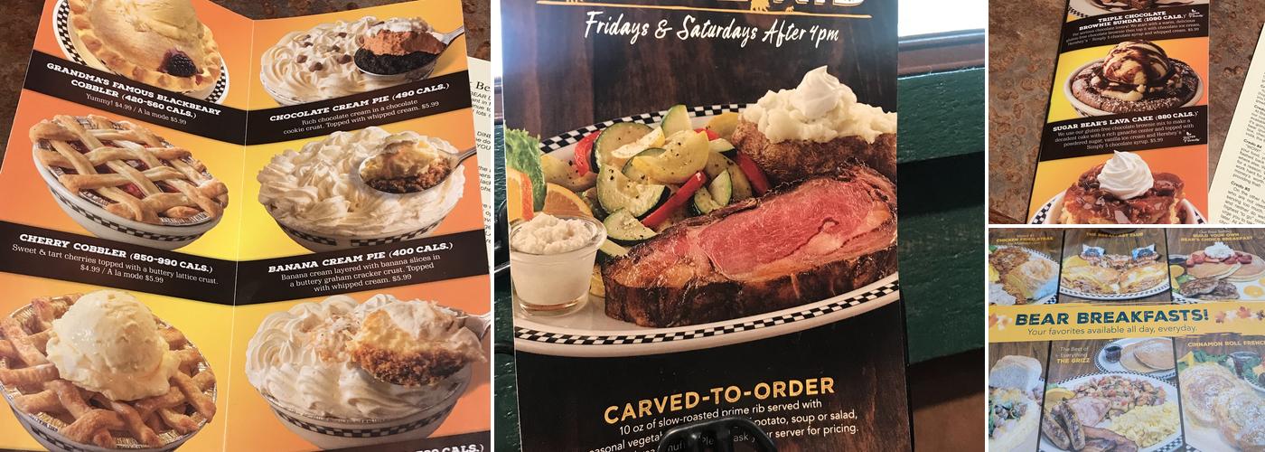 Black Bear Diner Turlock Menu
