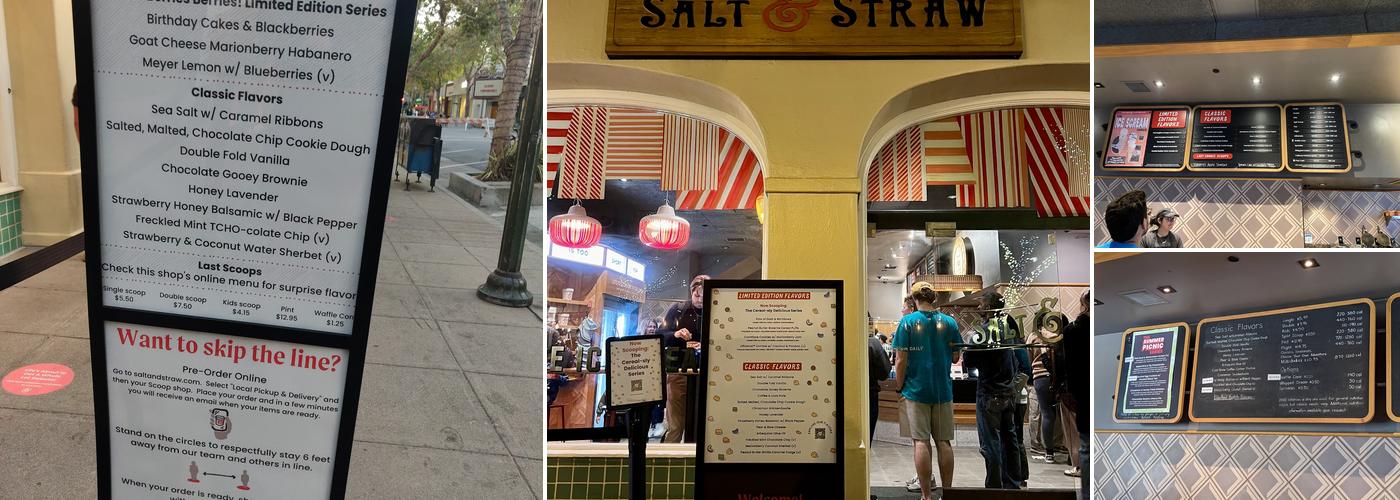 Salt & Straw Menu