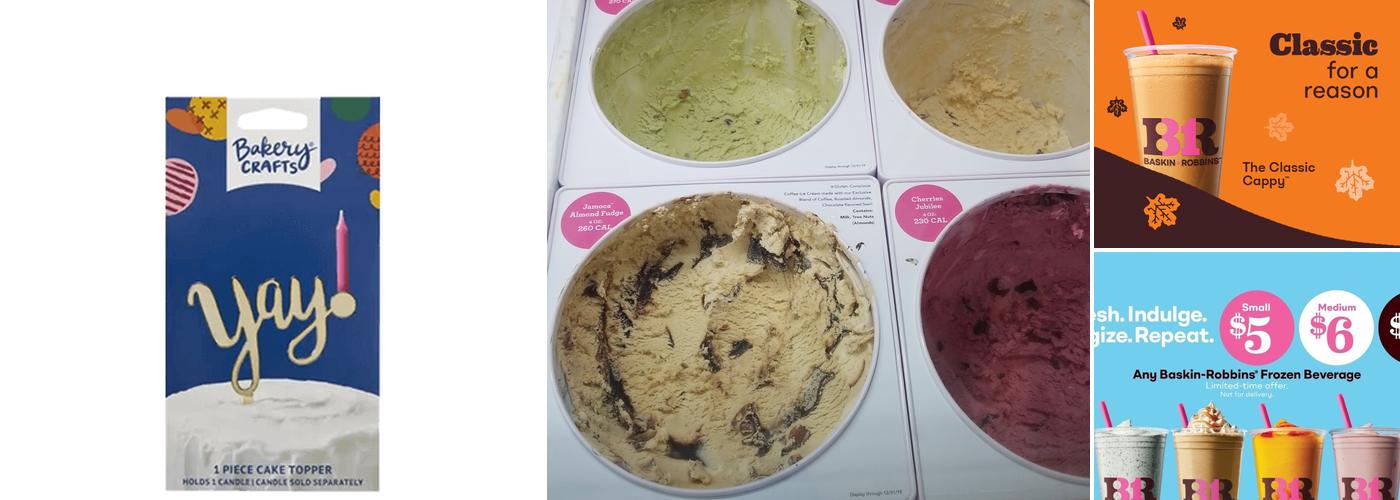 Baskin-Robbins Menu