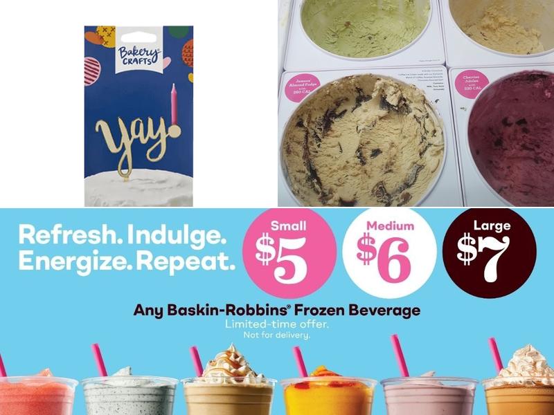 Baskin-Robbins Menu