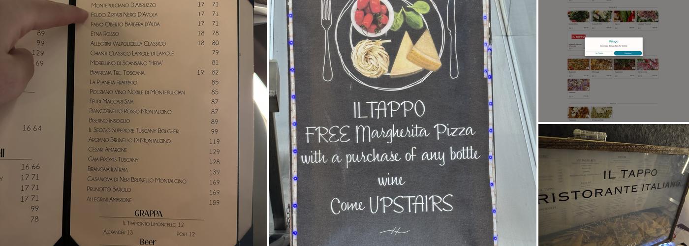 IL TAPPO Hawaii Menu