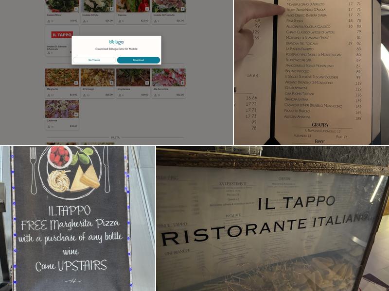 IL TAPPO Hawaii Menu