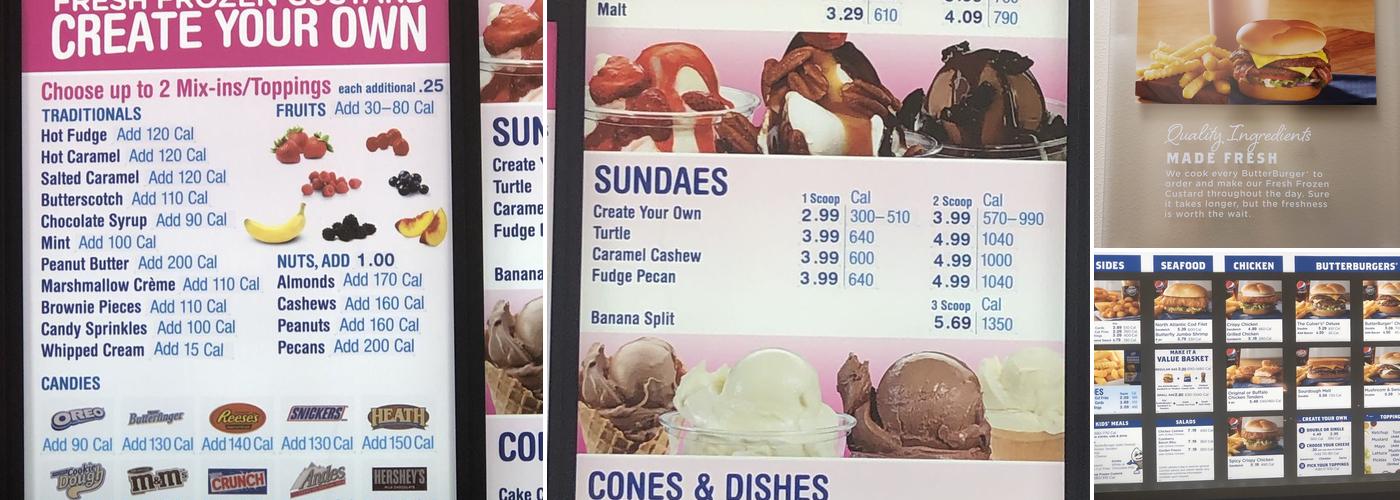 Culver’s Menu