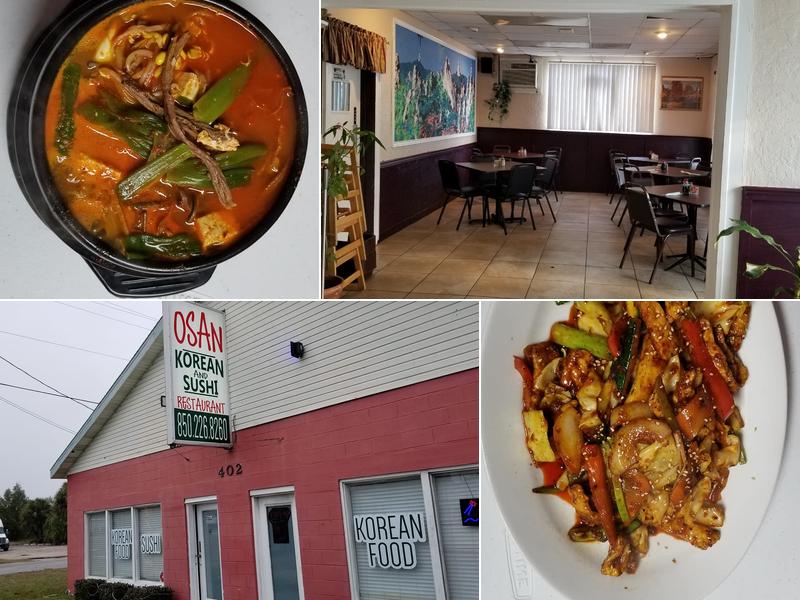 Osan's Korean restaurant and Japanese Sushi
