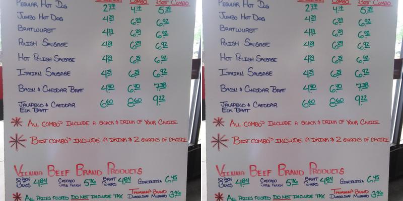 Ed's Best Edibles Menu