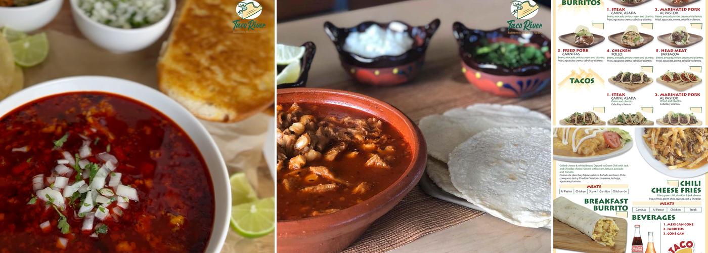 Taco River Menu