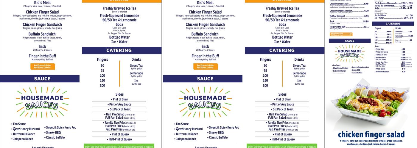 foosackly's - Midtown Menu