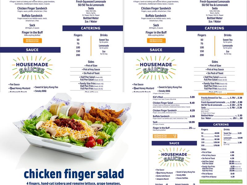 foosackly's - Midtown Menu