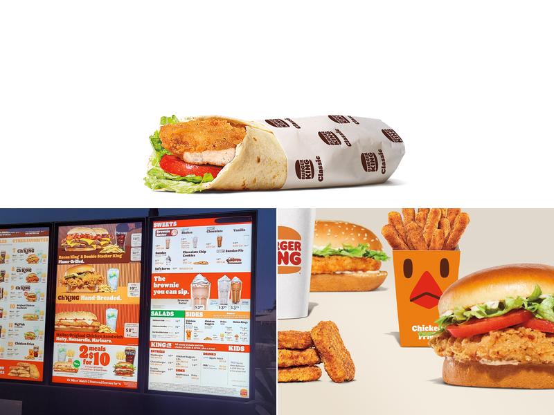 Burger King Menu