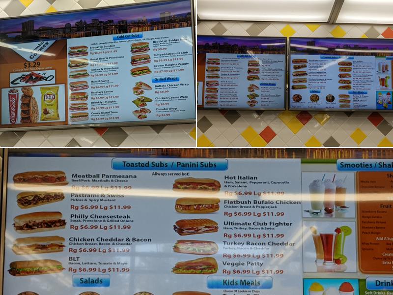 Brooklyn Mike's Subs Menu