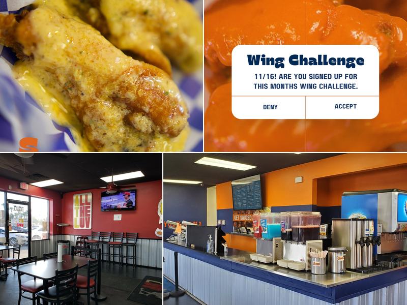 Sauced and Loaded Chicken Wings