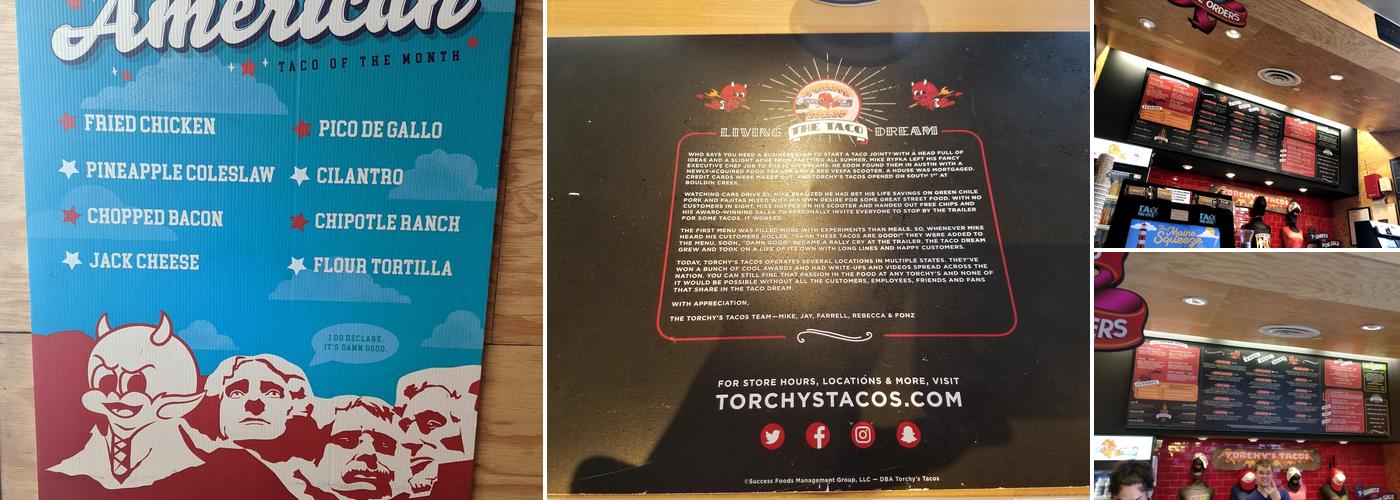 Torchy's Tacos Menu
