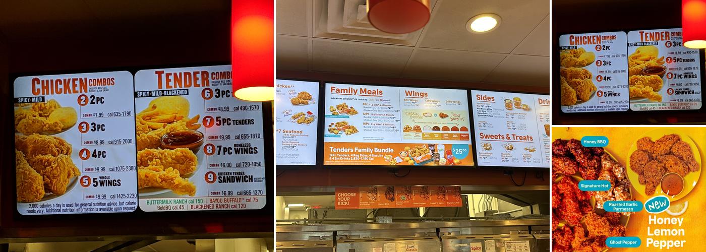 Popeyes Louisiana Kitchen Menu