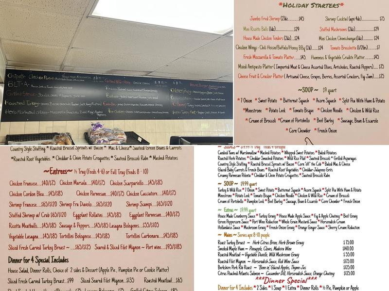 What's Cooking Menu