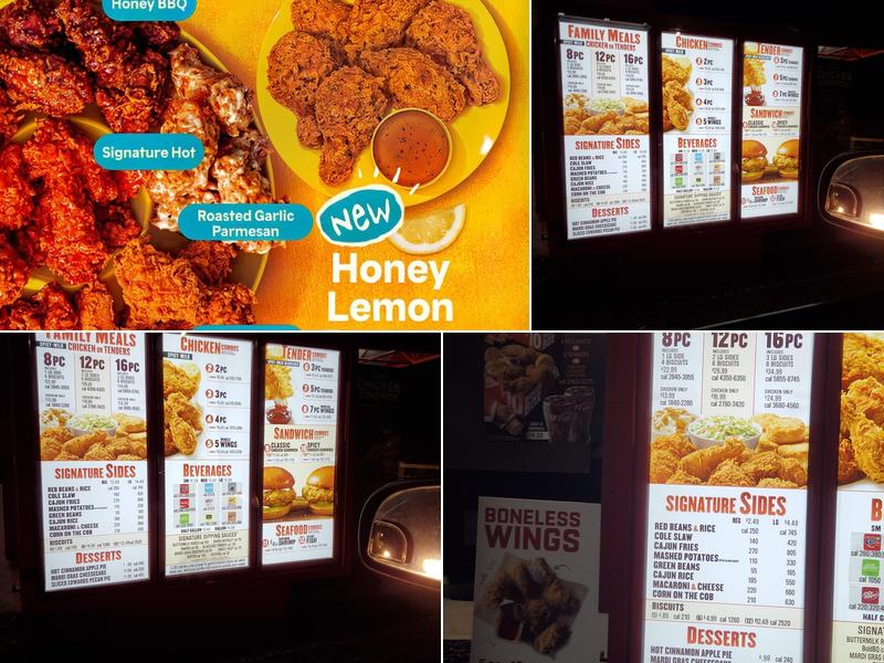 Popeyes Louisiana Kitchen Menu