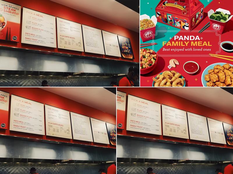 Panda Express Menu