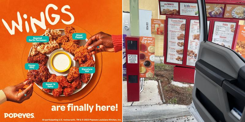 Popeyes Louisiana Kitchen Menu
