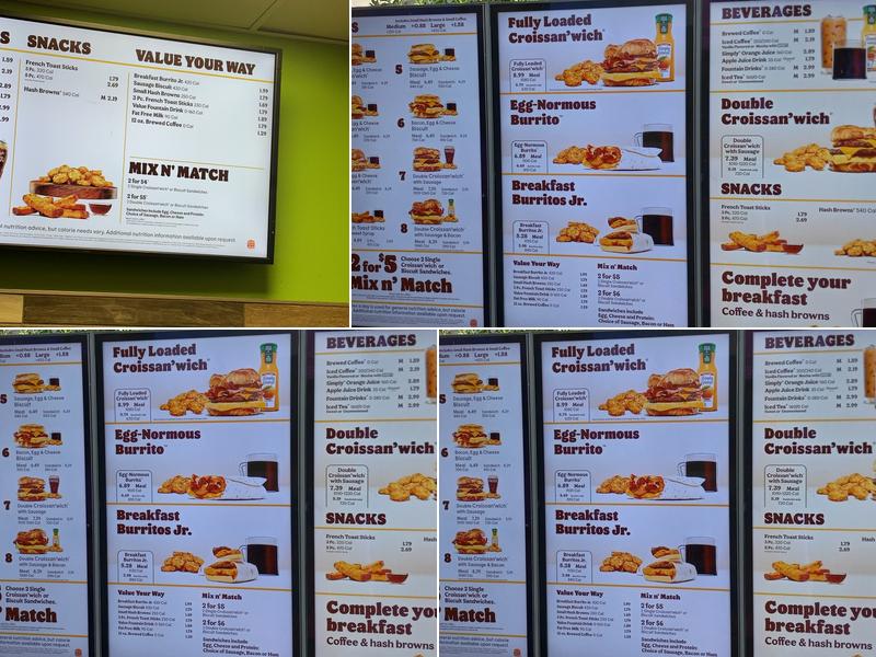Burger King Menu