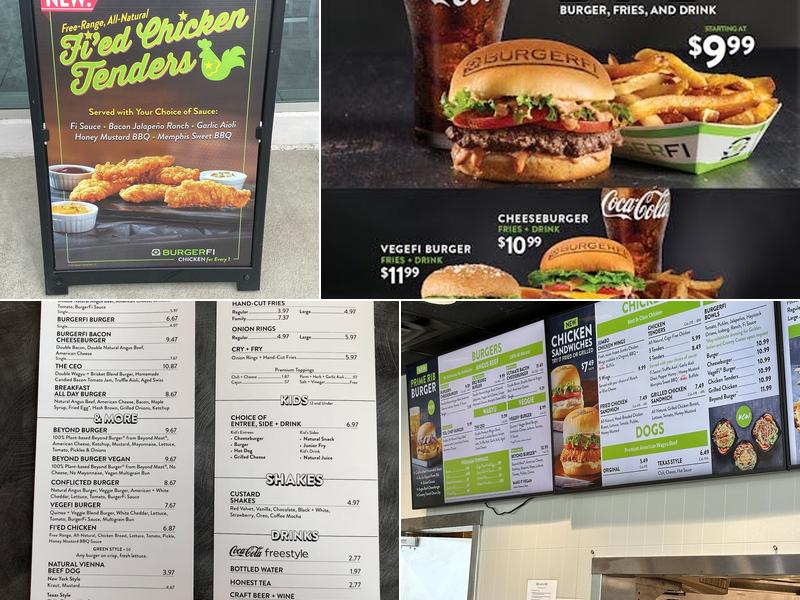 BurgerFi Menu