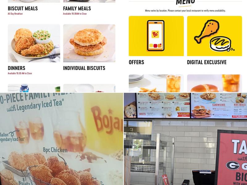 Bojangles Menu