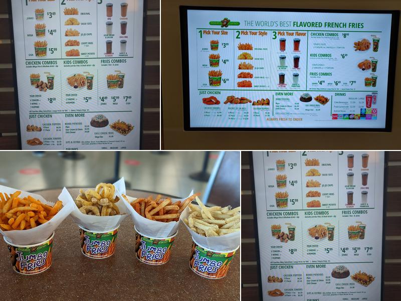 Potato Corner Menu