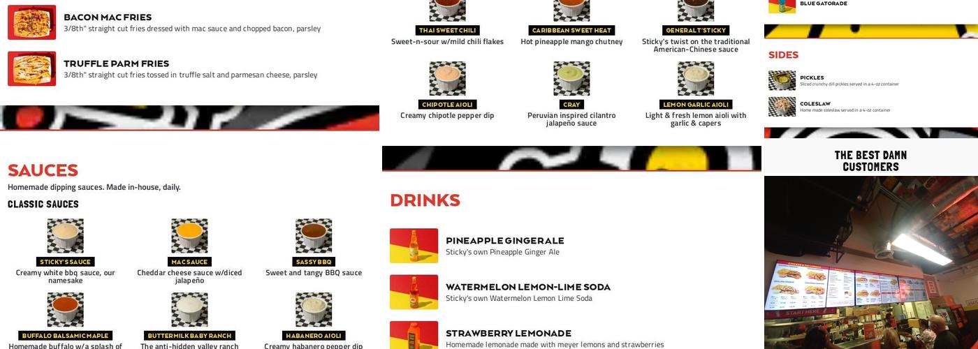 Sticky's Menu