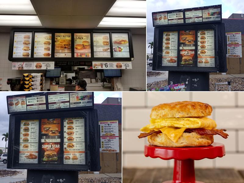 Hardee's Menu