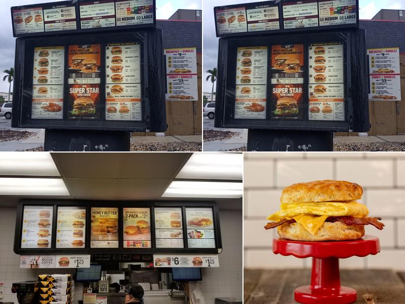 Hardee’s Menu