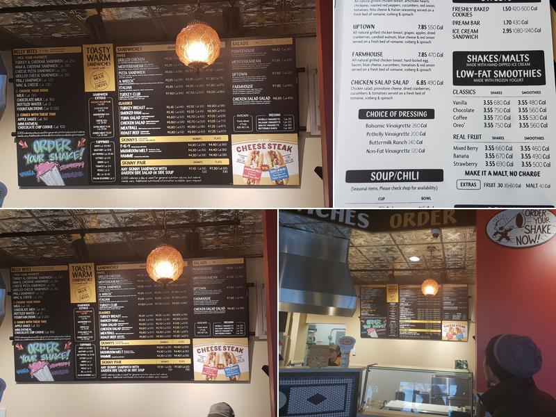 Potbelly Menu