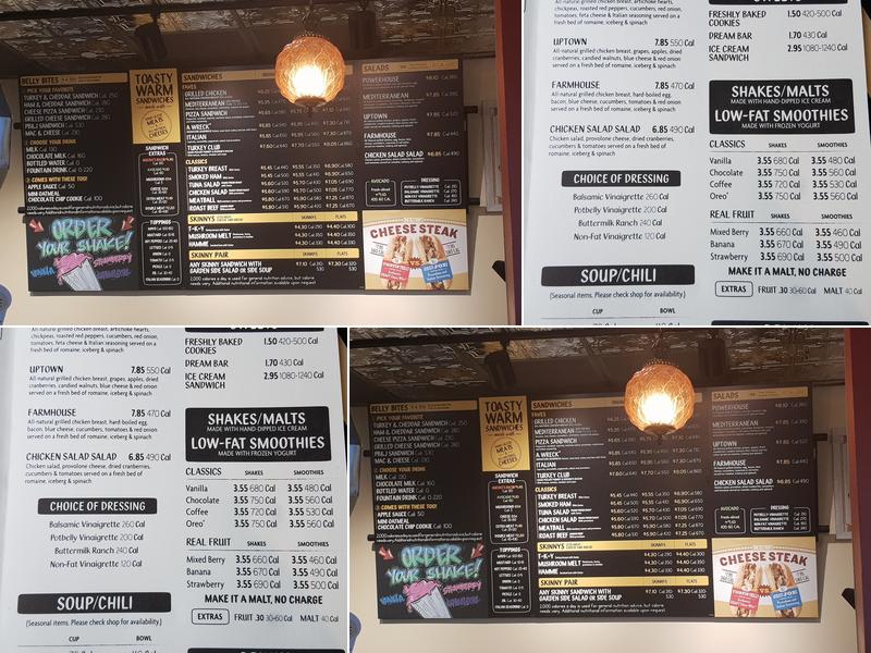 Potbelly Menu