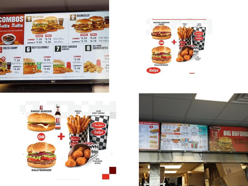 Checkers Menu